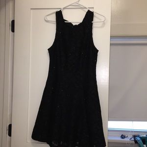 Elegant Sparkly Black Dress